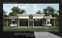 Single Storey Semi-Detached Bungalow House at Maraburung (NSB 57)