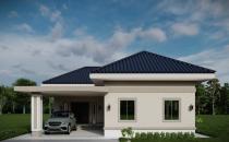 Single Storey Detached Bungalow House at Kiudang (NBG 160-C)