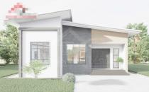 SINGLE STOREY DETACHED BUNGALOW HOUSE AT BATONG (NBG 206)